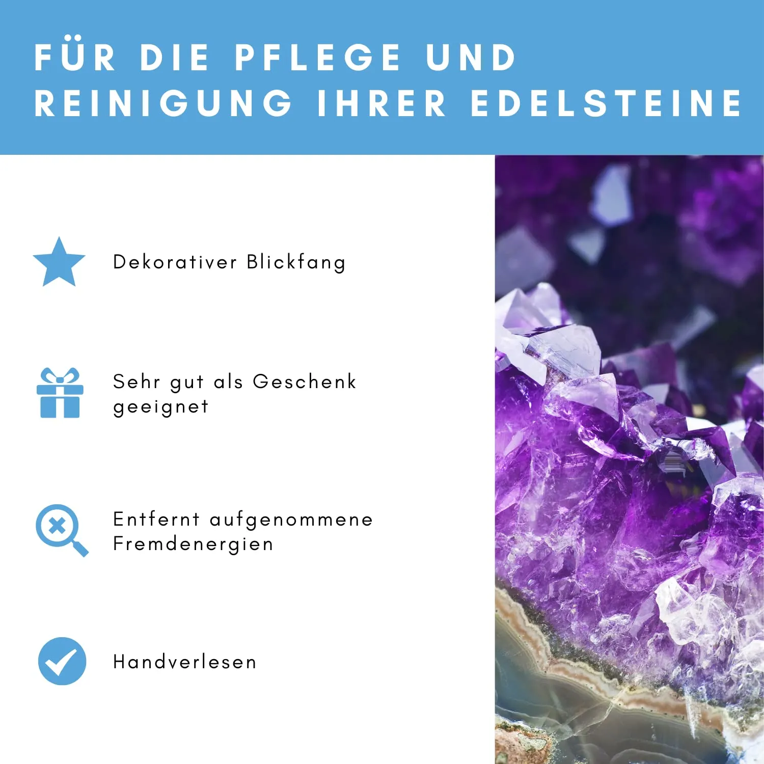 Lapis Vitalis Ladestufe Ladestein mit Box und Heft