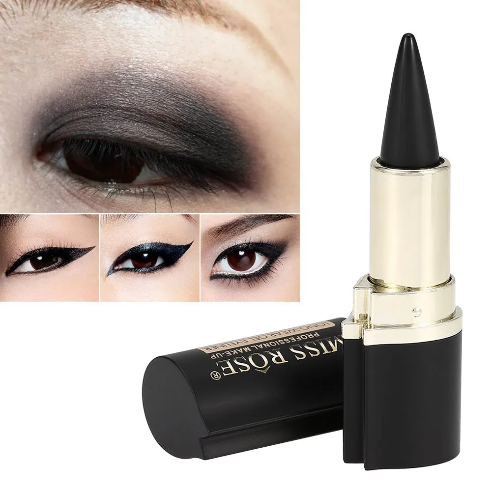 Uxsiya Eyeliner-Stift wasserfest matt Schwarz
