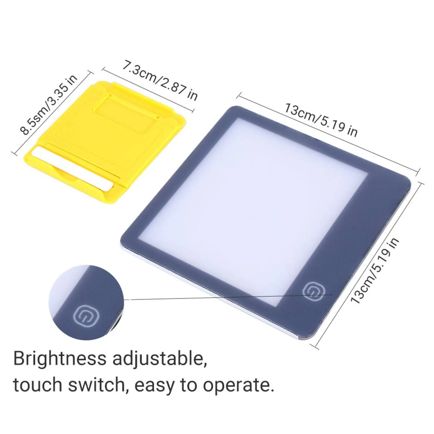 Uxsiya Tageslichtlampe 5V USB dimmbar ultradünn