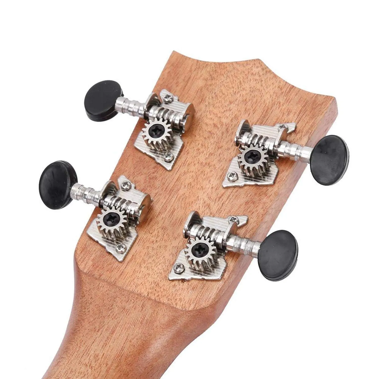 Uxsiya Ukulele Konzert Starter Kit 4-saitig Sunflower Sapele