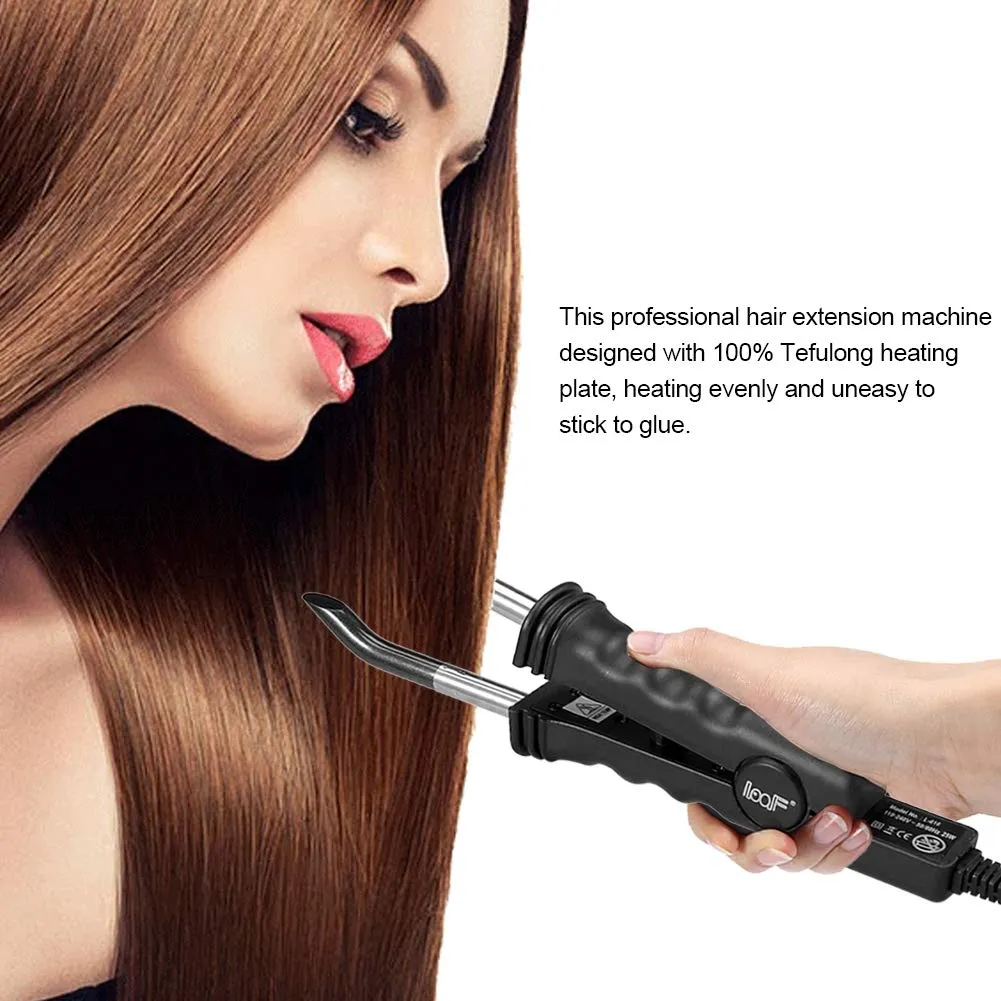 Uxsiya U-Form Professional Quick No-Trace Haarverlängerungsmaschine Schwarz