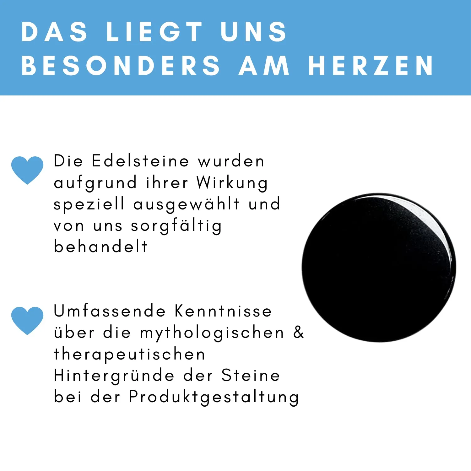 Lapis Vitalis Obsidian Spiegel