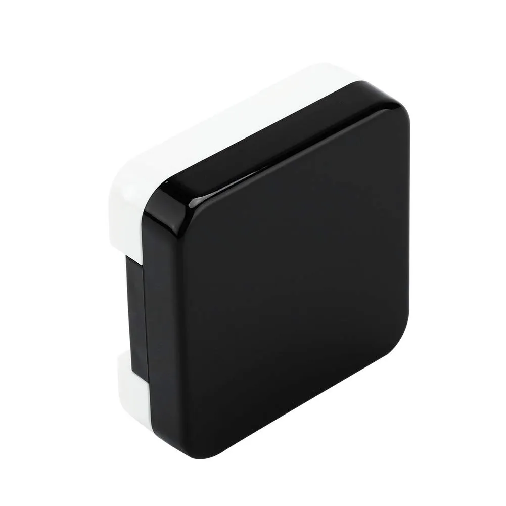 Uxsiya Mini Kontaktlinsenbehälter Schwarz für Reisen