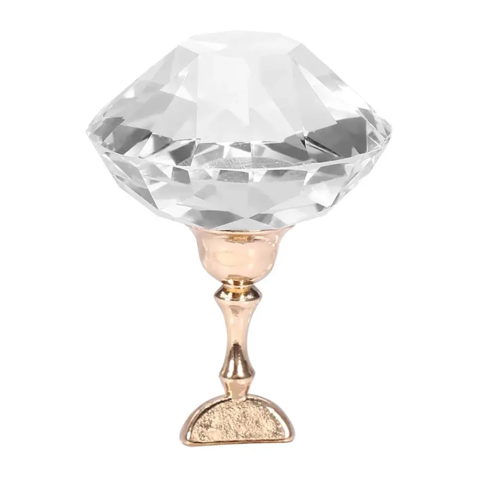 Uxsiya Nagelspitzen Übungsständer Weißer Diamant