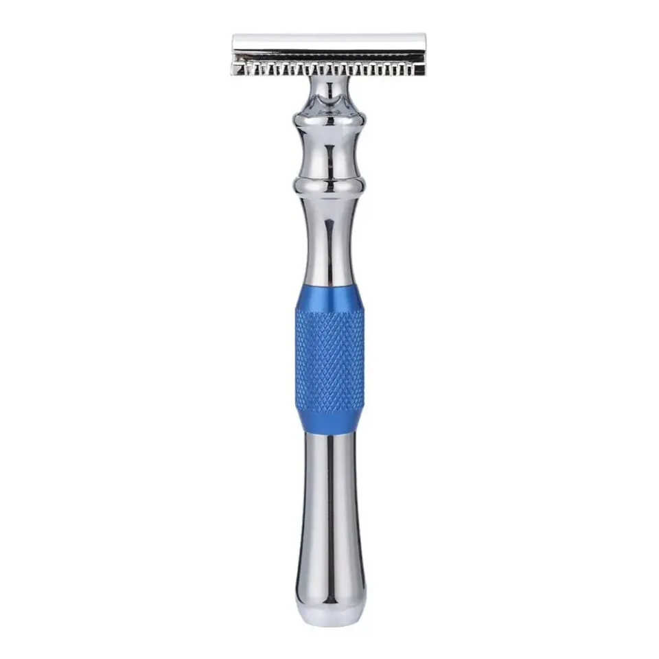 Uxsiya Classic Razor Rasiermesser Metall zweischneidig