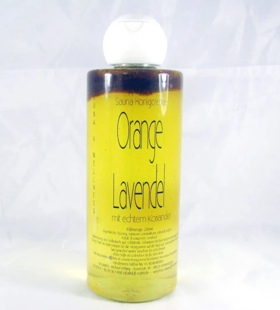 Atlantis Duft und Wellness Saunahonig Orange Lavendel mit Koriander
