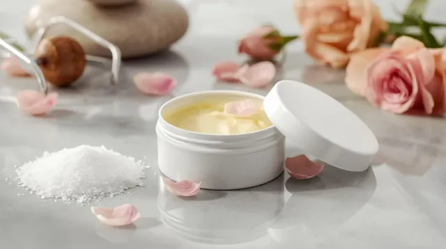 Atlantis Wilde Rose Sheabutter Peeling Rosenöl