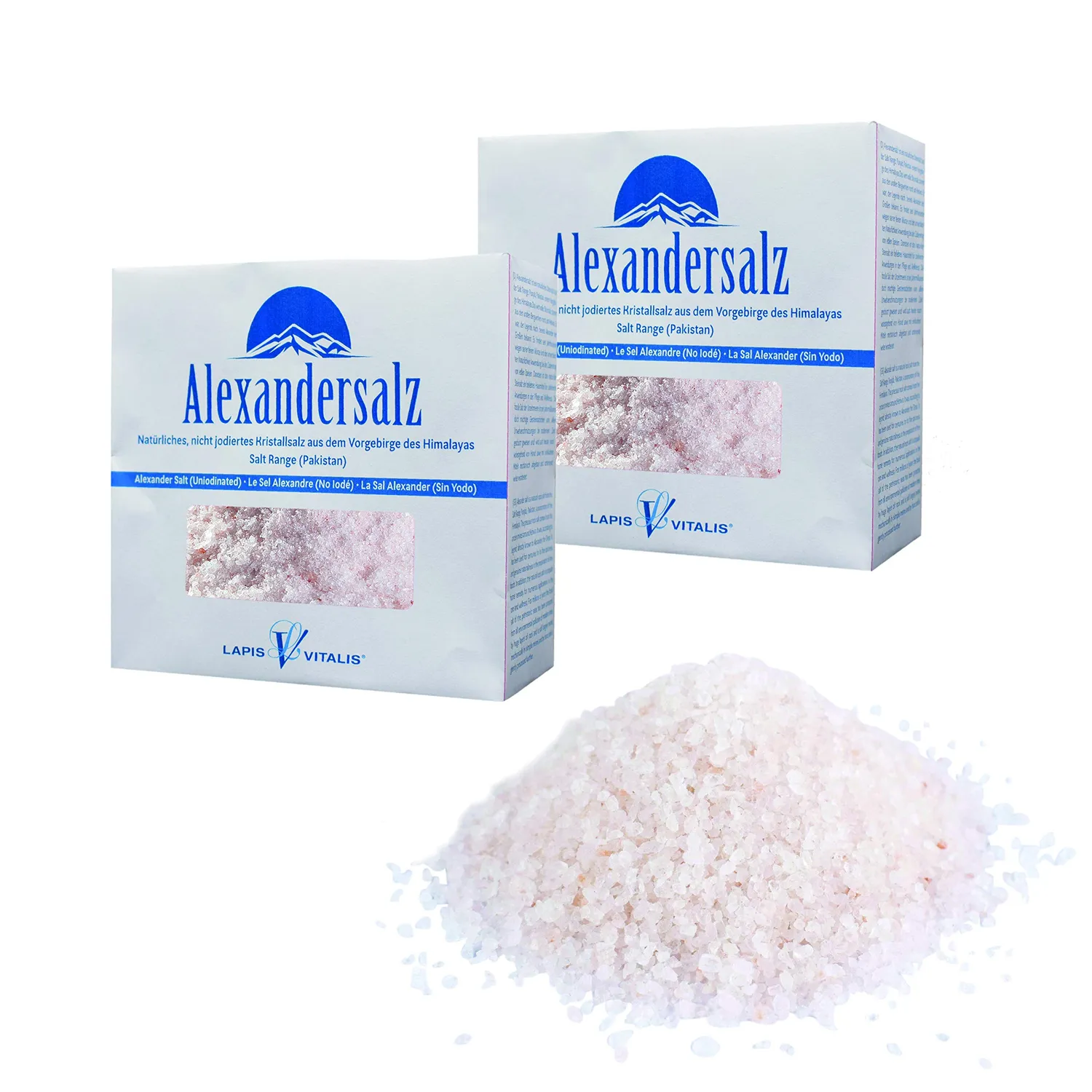 Lapis Vitalis Alexandersalz Natursalz 2x1kg