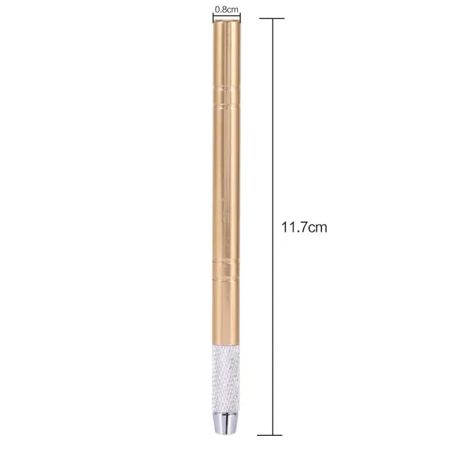 Uxsiya Microblading Pen manuell Augenbrauen mit 5 Klingen