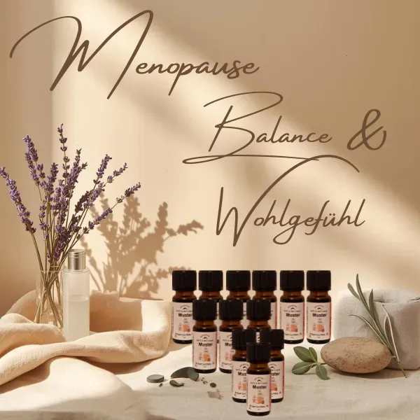 Atlantis Menopause Ätherische Öle Set 12-teilig für Wohlgefühl
