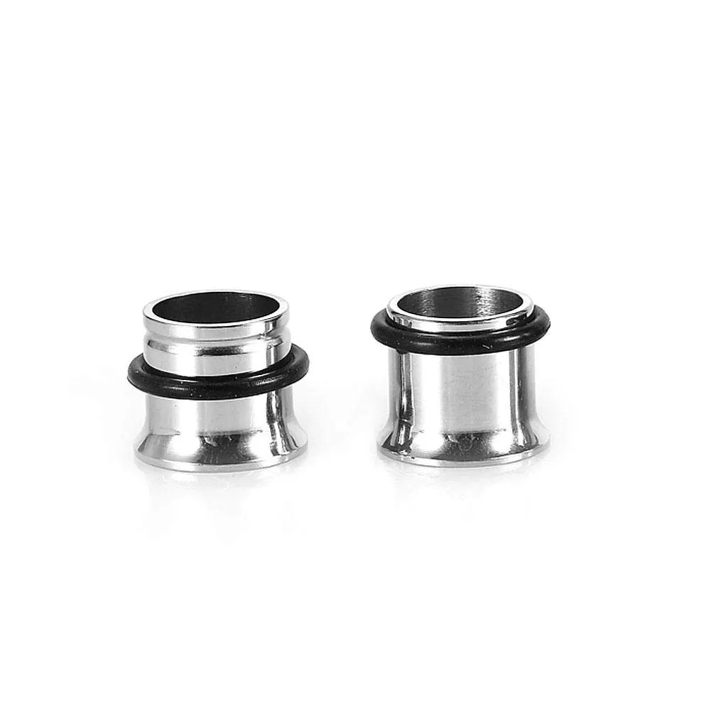 Uxsiya Ohrschmuck 36-teiliges Stretcher-Set Edelstahl Unisex