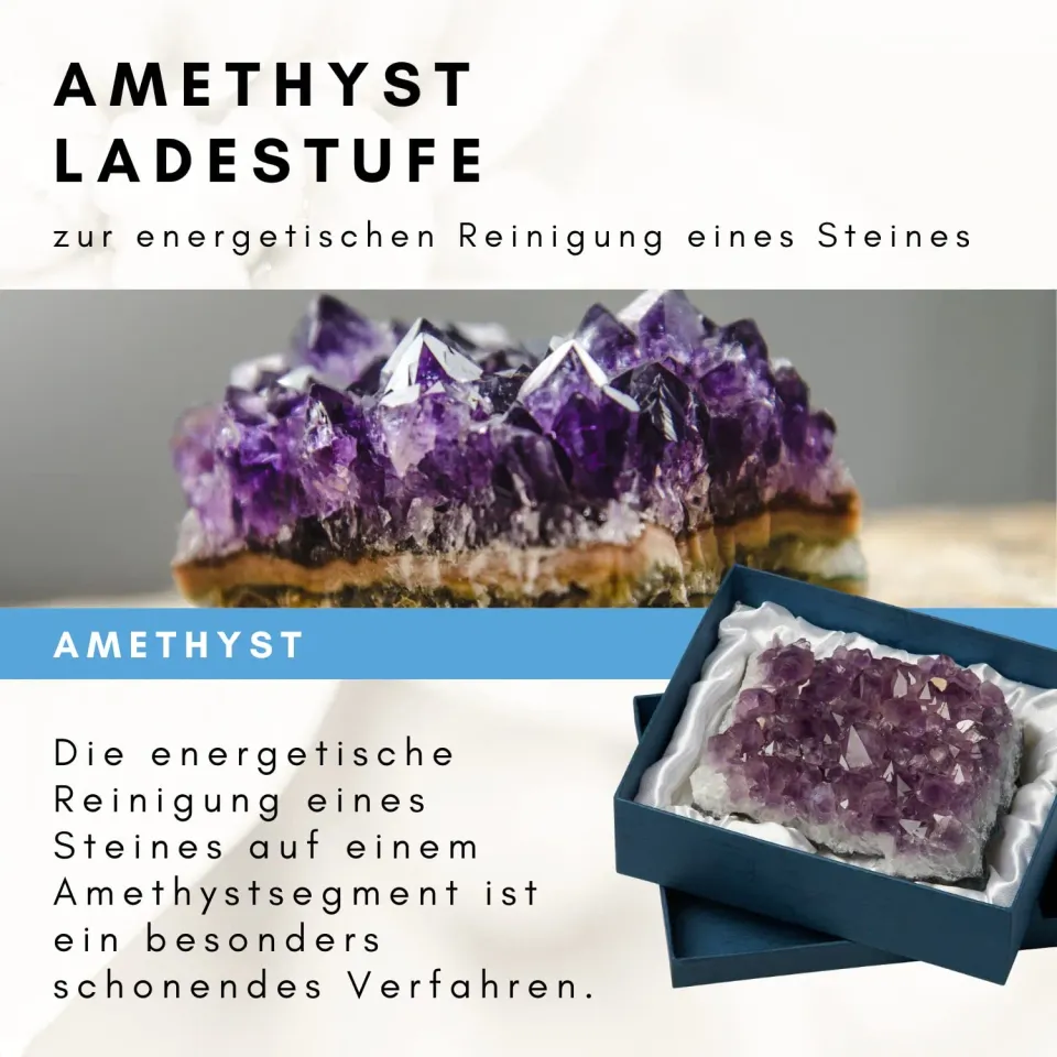 Lapis Vitalis Ladestufe Ladestein mit Box und Heft
