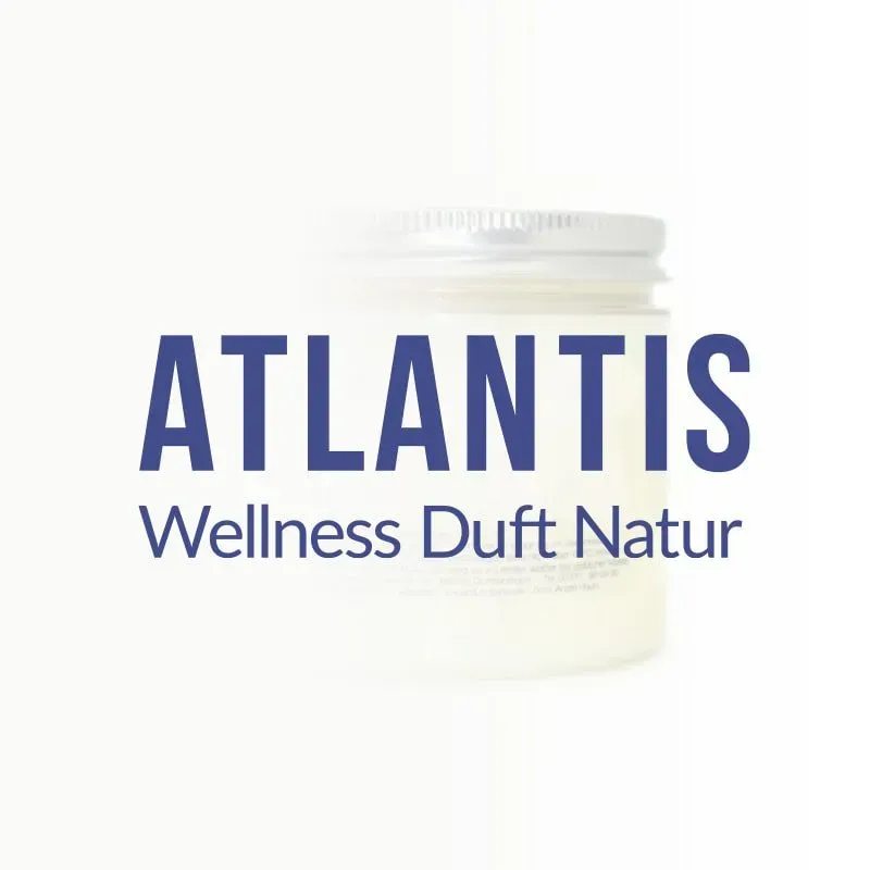 Atlantis Salzmühle Glas leer mit Keramikmahlwerk