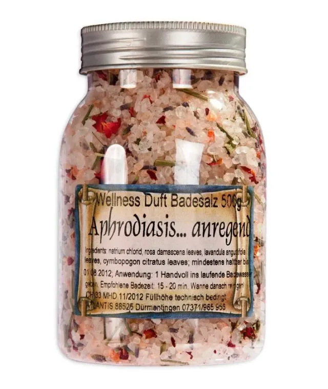 Atlantis Duft und Wellness Badesalz mit Blüten