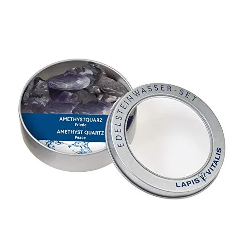 Lapis Vitalis Berk Wassersteine in Geschenkdose Amethyst