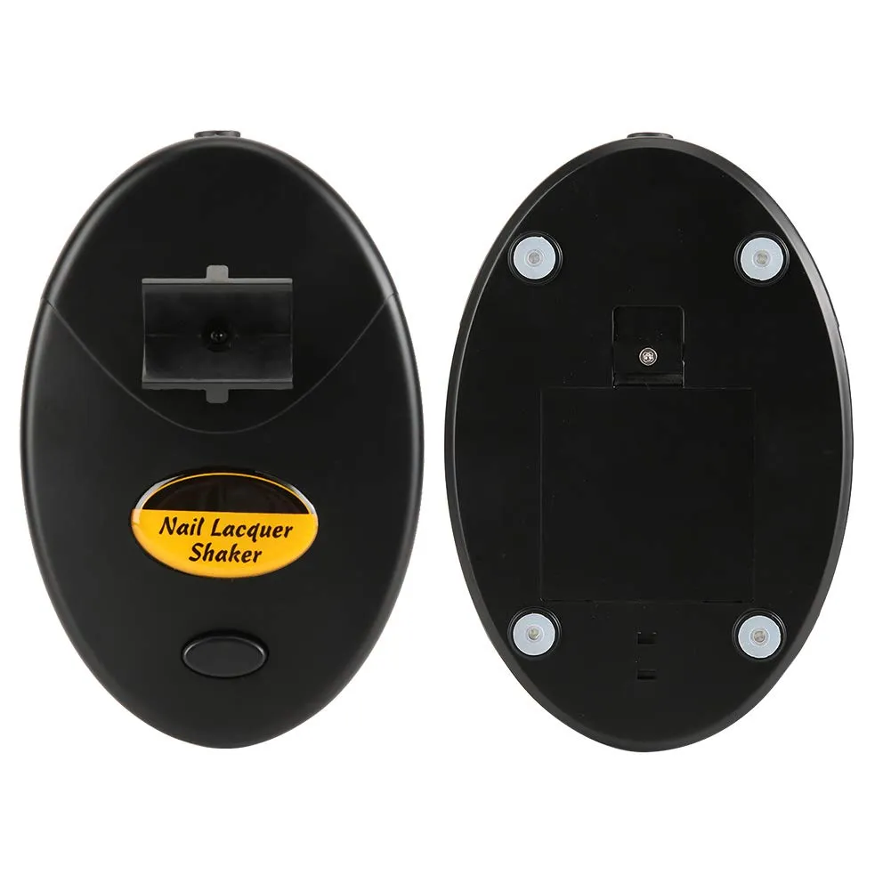 Uxsiya Nagellack-Shaker einstellbar schwarz mit EU-Stecker