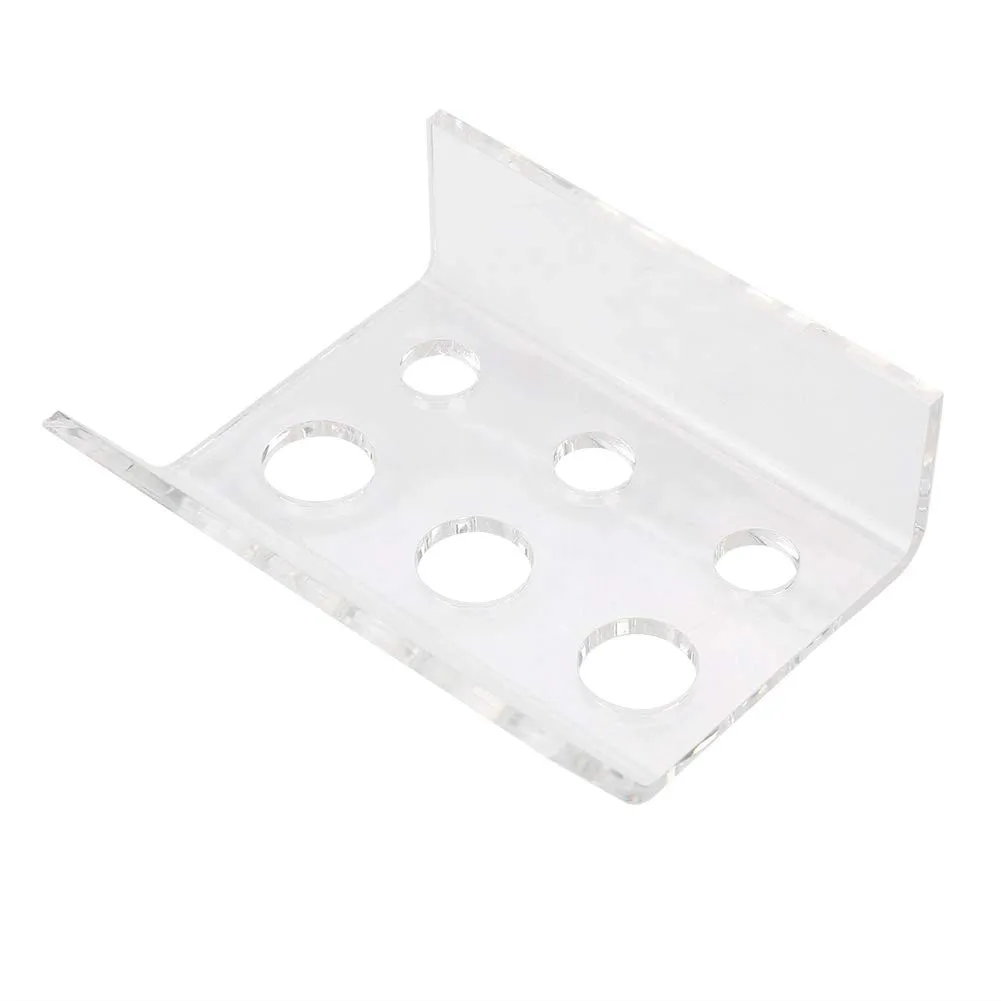 Uxsiya Tattoo Pigment Halter 6 Löcher Acryl transparent