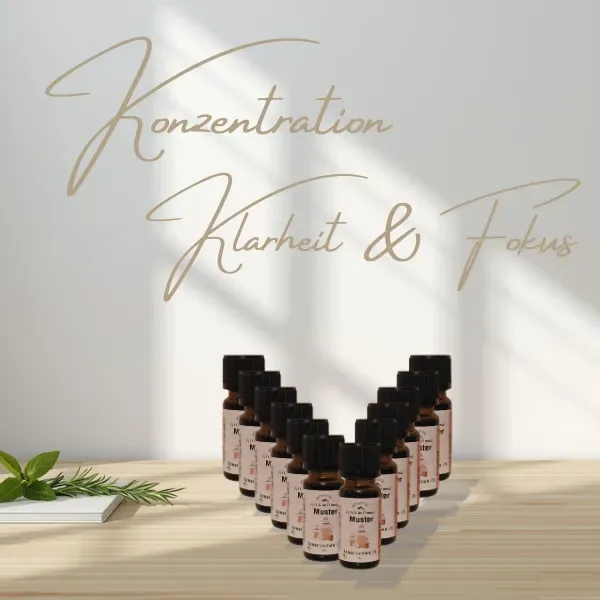 Atlantis Konzentration Öle Set 12x10ml für Fokus