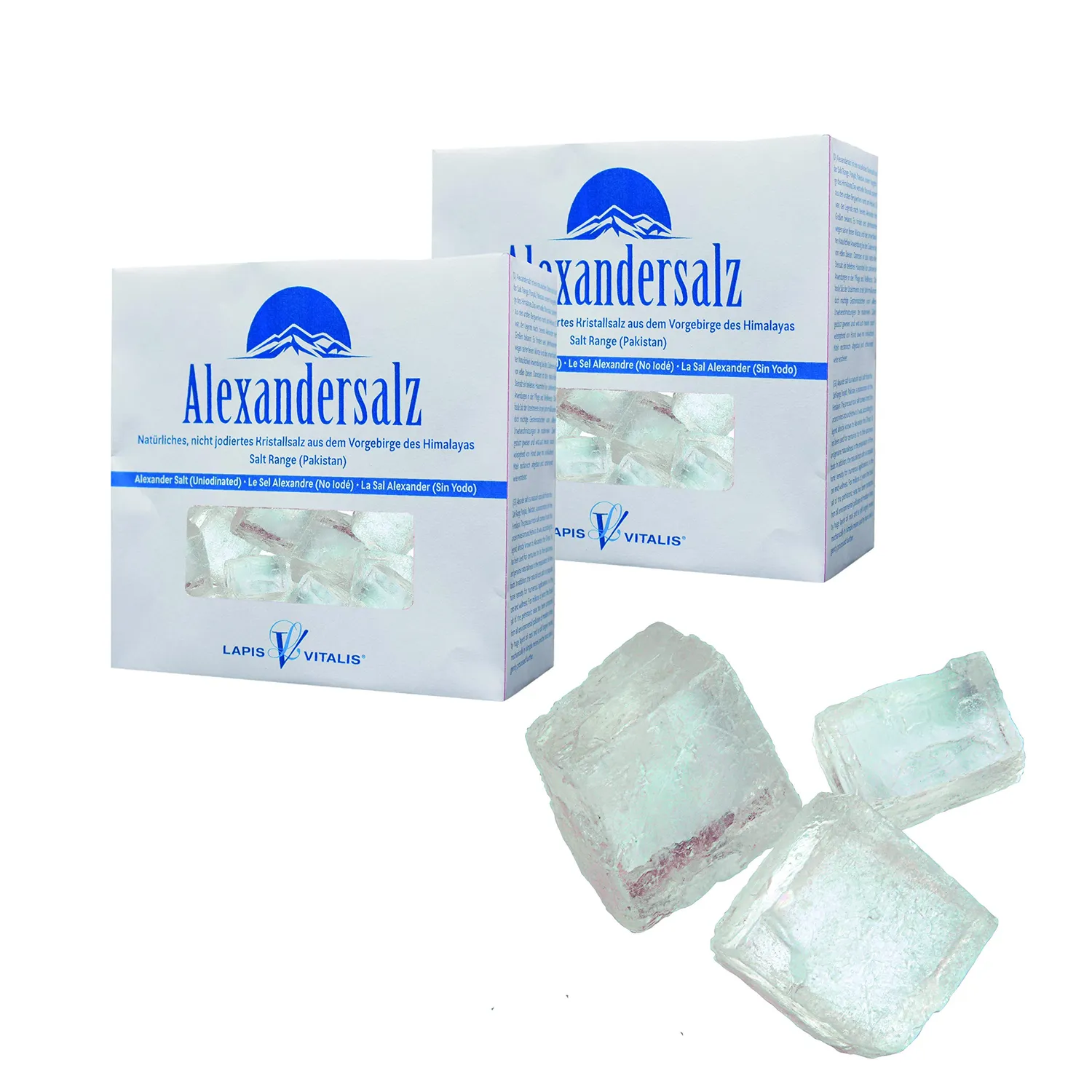 Lapis Vitalis Alexandersalz Natursalz 2x1kg