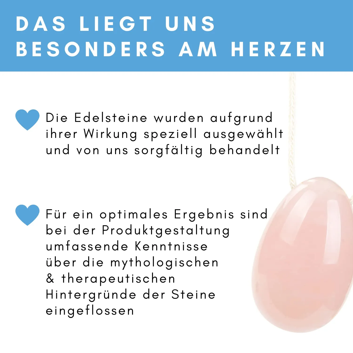 Lapis Vitalis Yoni-Ei Edelstein Beckenbodentraining