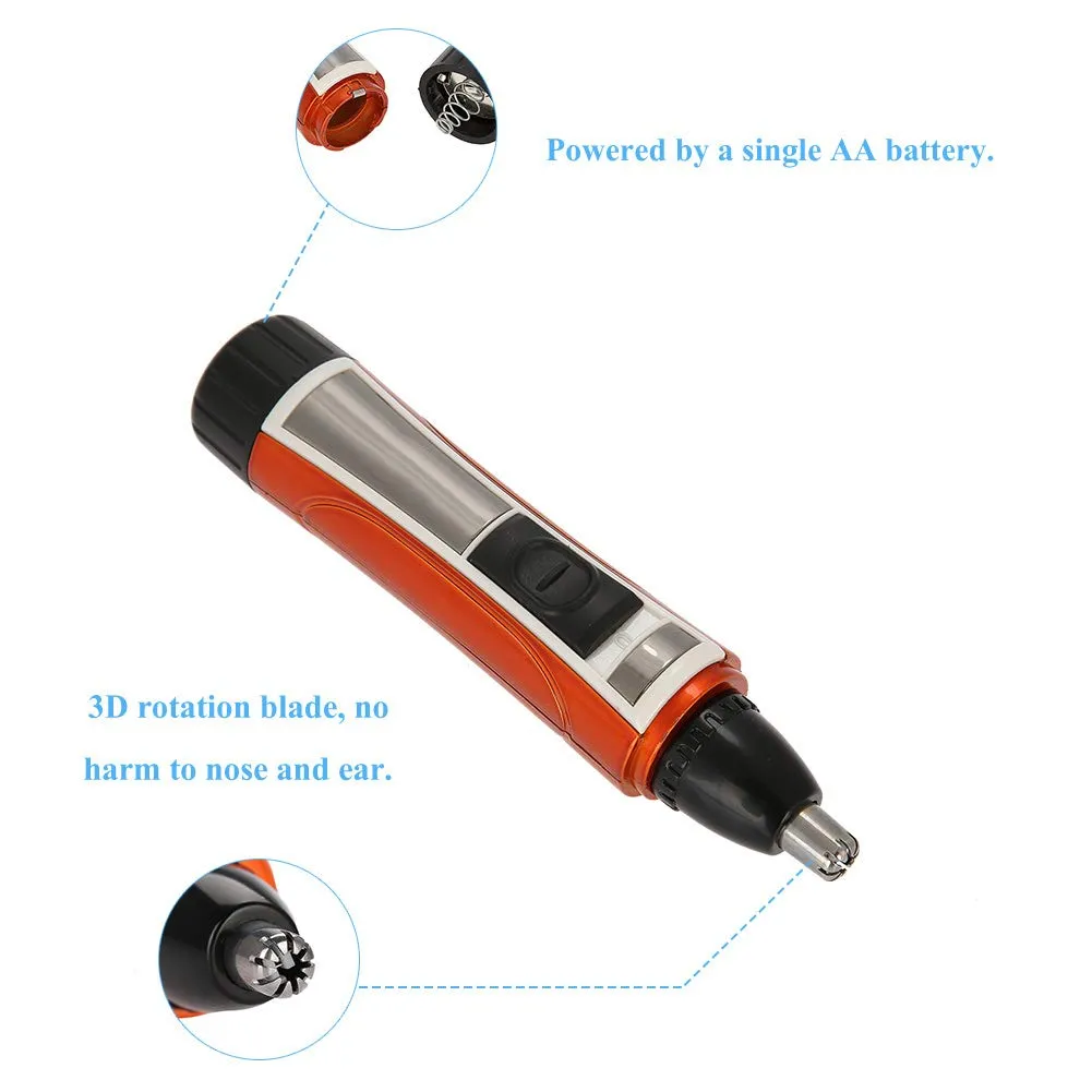 Uxsiya Nasenhaartrimmer elektrisch Gesichtstrimmer