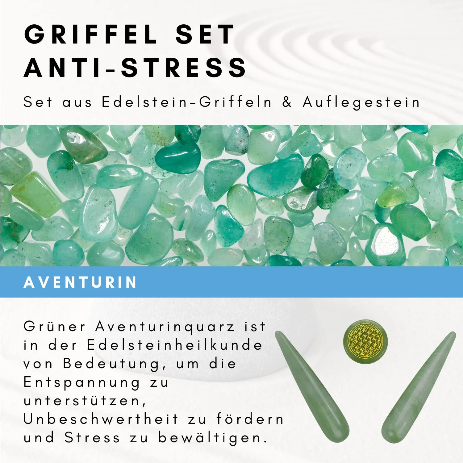 Lapis Vitalis Meridian Massage-Set 3-tlg entspannend
