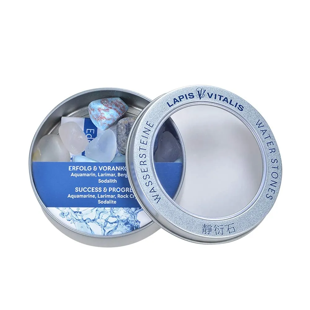 Lapis Vitalis Wassersteine Energiesteine Set Metalldose