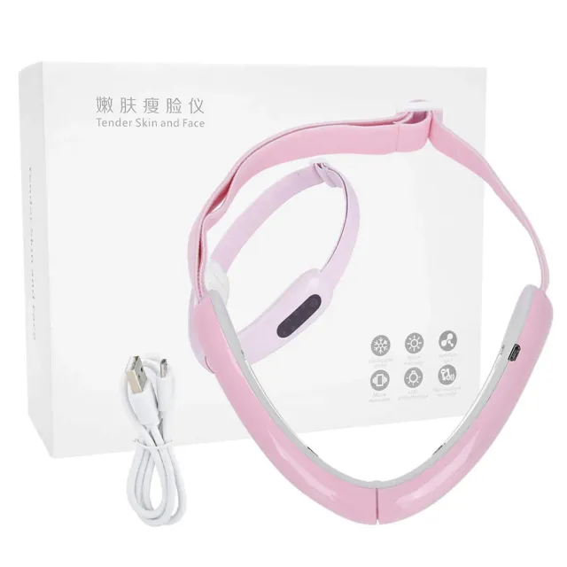 Uxsiya V Face Machine EMS-Gesichtsmassagegerät Photon-Lichttherapie
