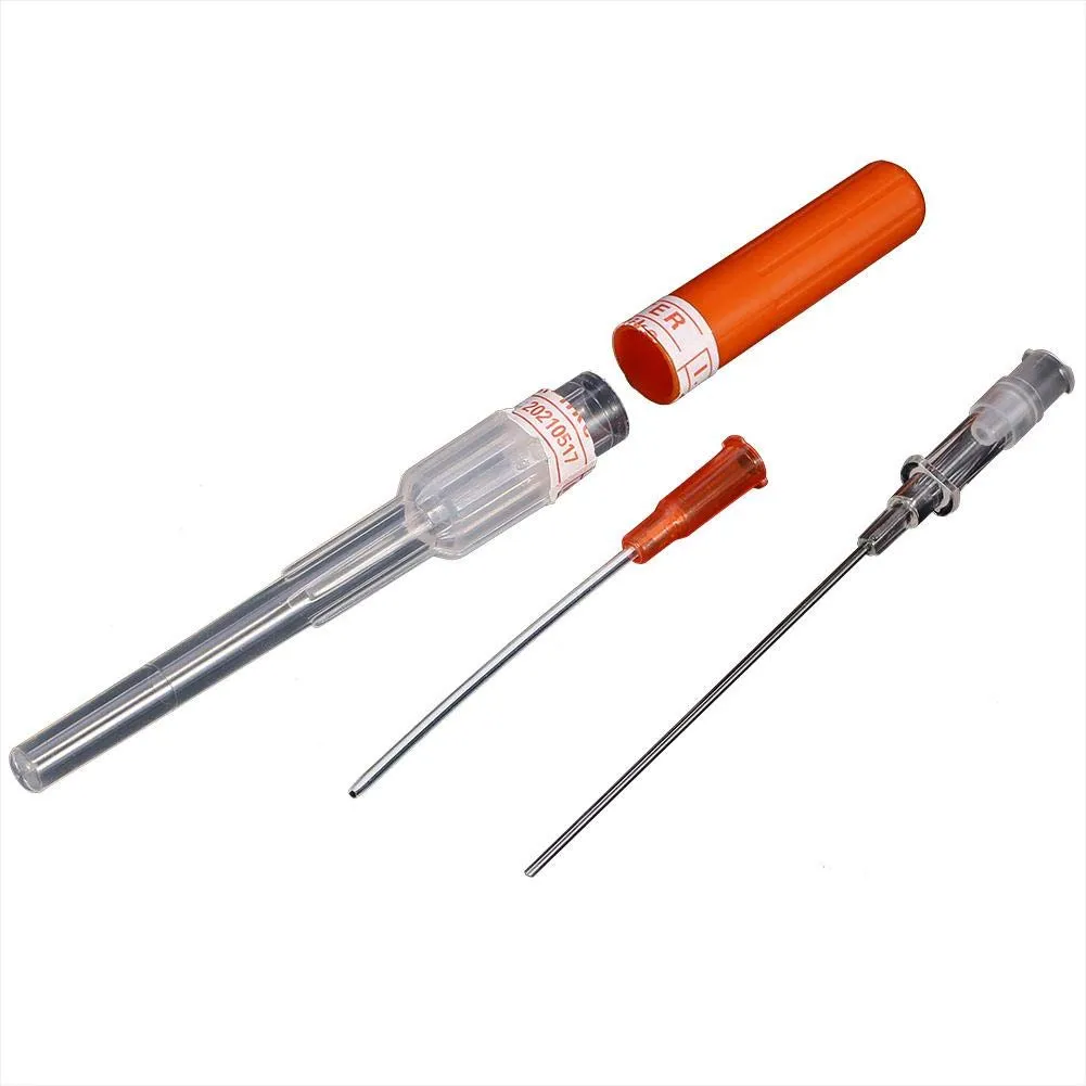 Uxsiya Piercing-Nadeln Hohlnadeln 14G Edelstahl 5 Stück
