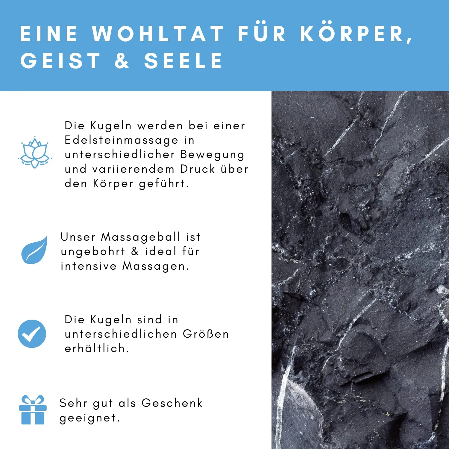 Lapis Vitalis Massagekugel