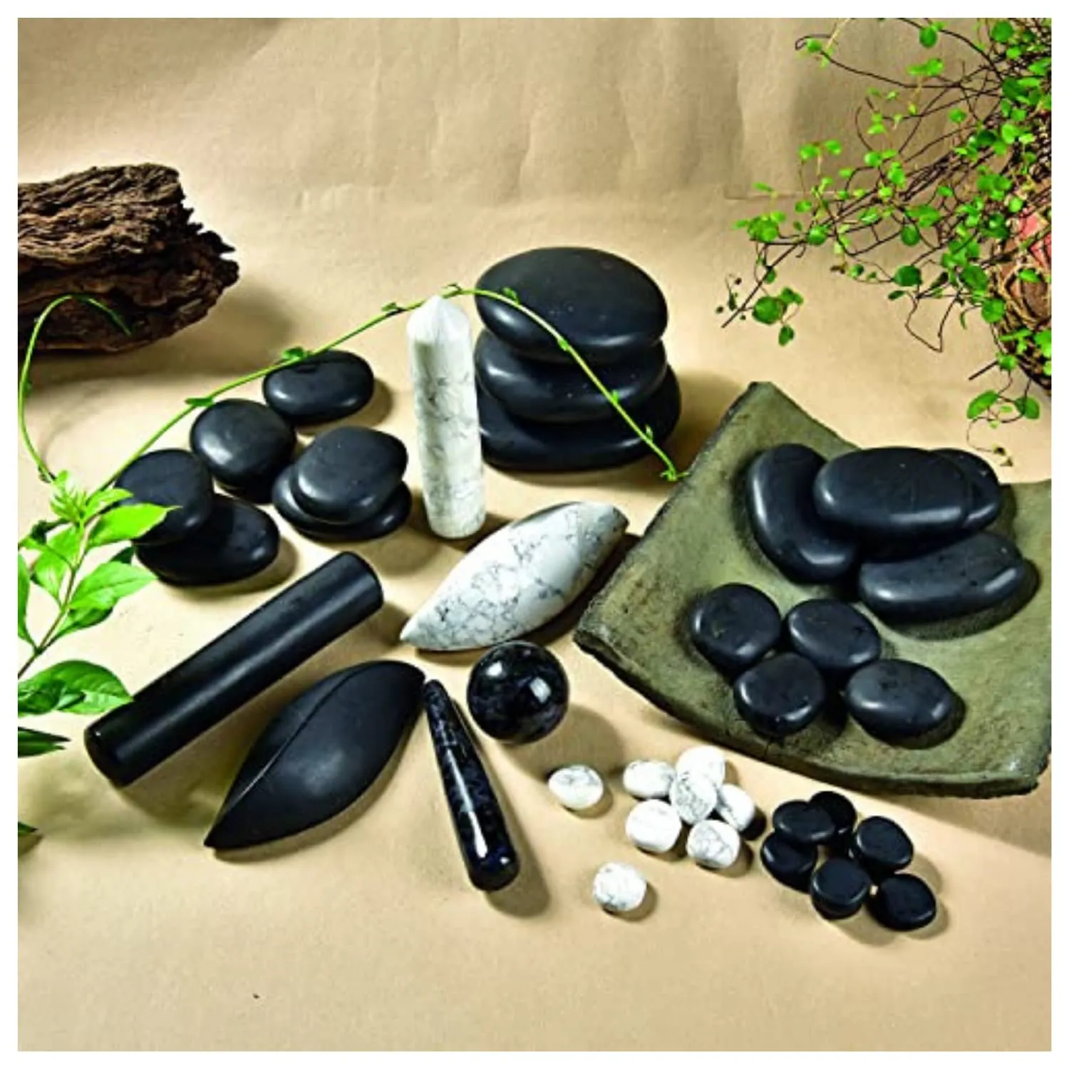 Lapis Vitalis Fire & Ice Gem Ritual Massagekoffer 39-tlg