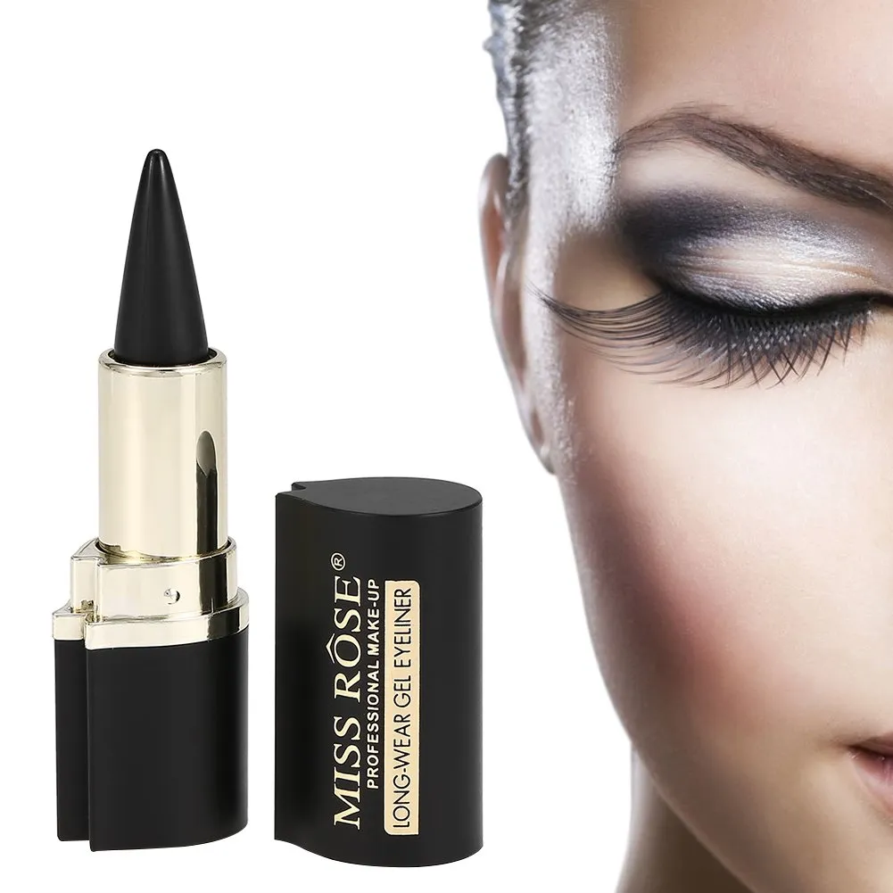 Uxsiya Eyeliner-Stift wasserfest matt Schwarz
