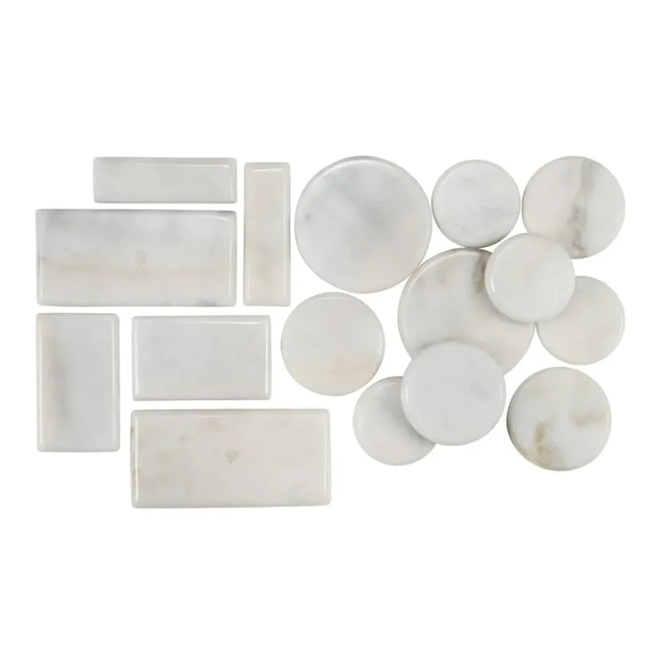 Lapis Vitalis Cold Stone-Set 0528312050 Marmorsteine 16 Steine groß