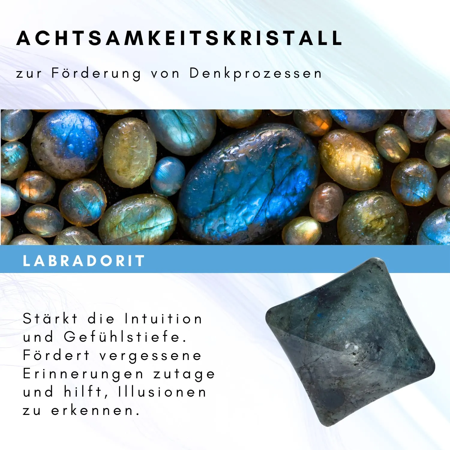 Lapis Vitalis Achtsamkeitskristall Labradorit