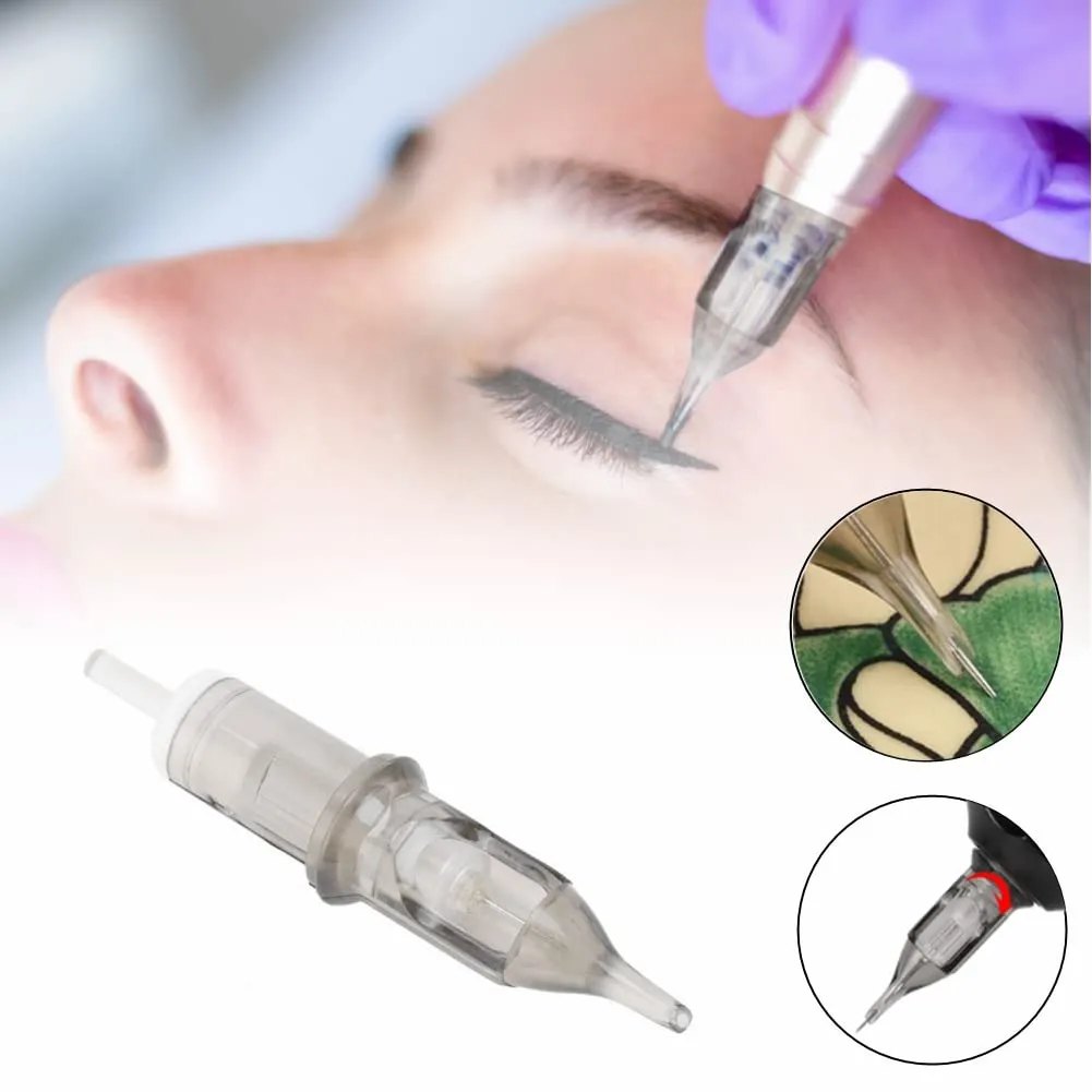 Uxsiya Tattoo Machine Needle RL Cartridge-Nadeln 10 Stück