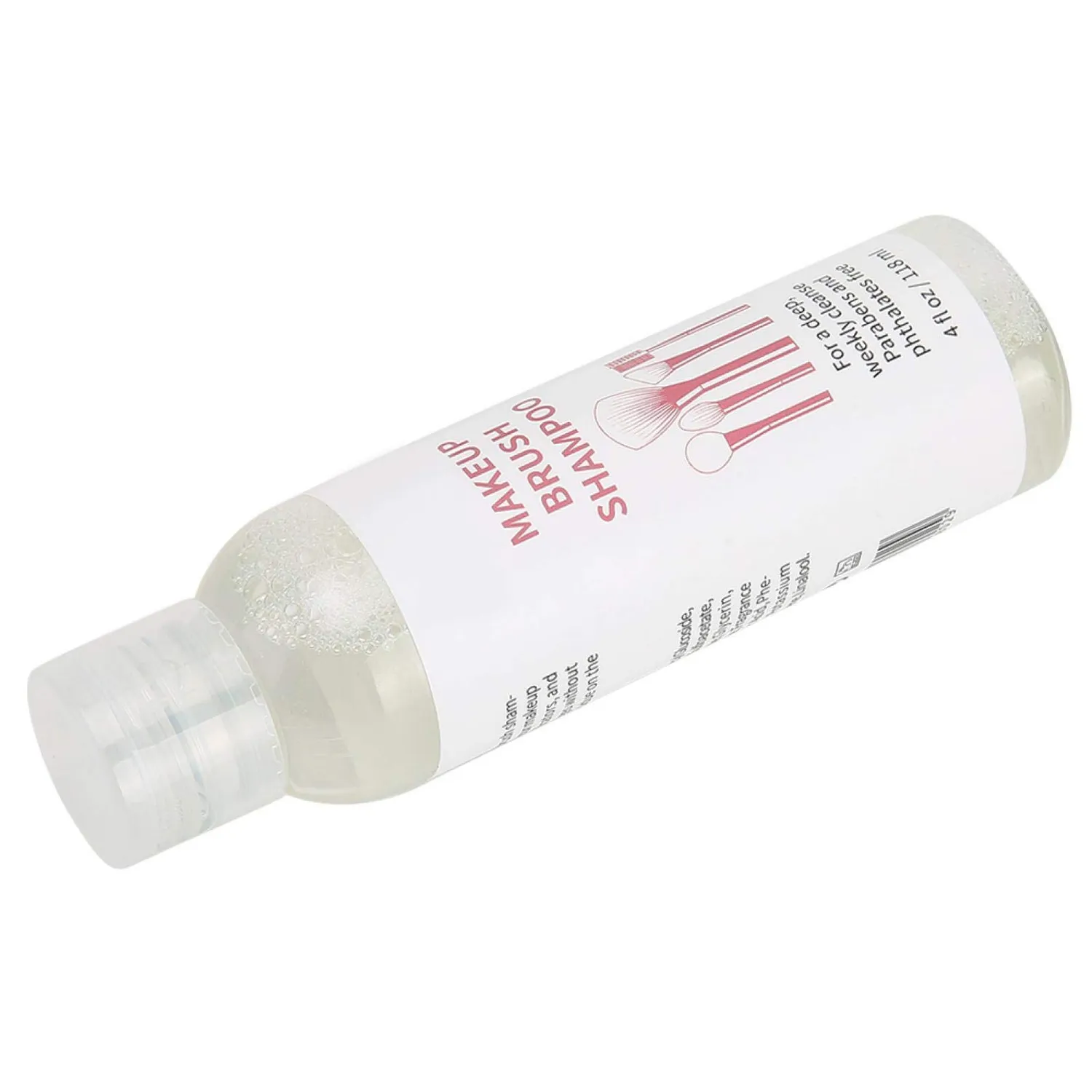 Uxsiya Puderquaste Reinigungsflüssigkeit Make-up Pinselreiniger 118 ml