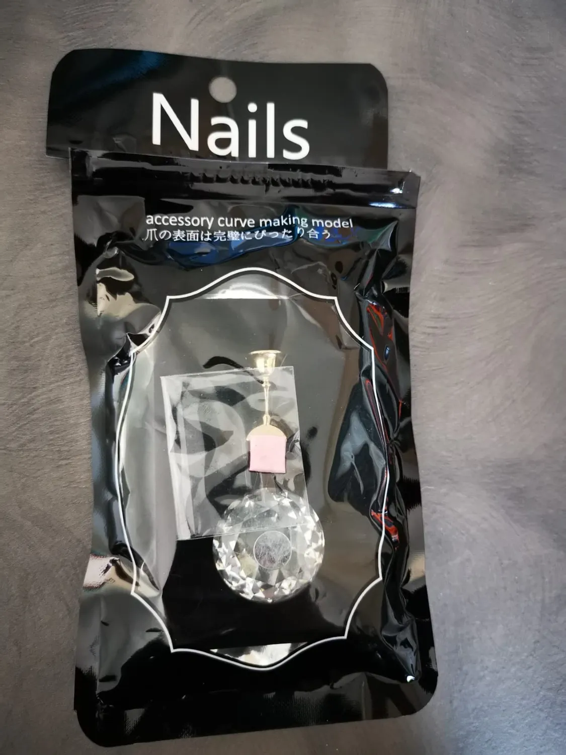 Uxsiya Nagelspitzen Übungsständer Weißer Diamant