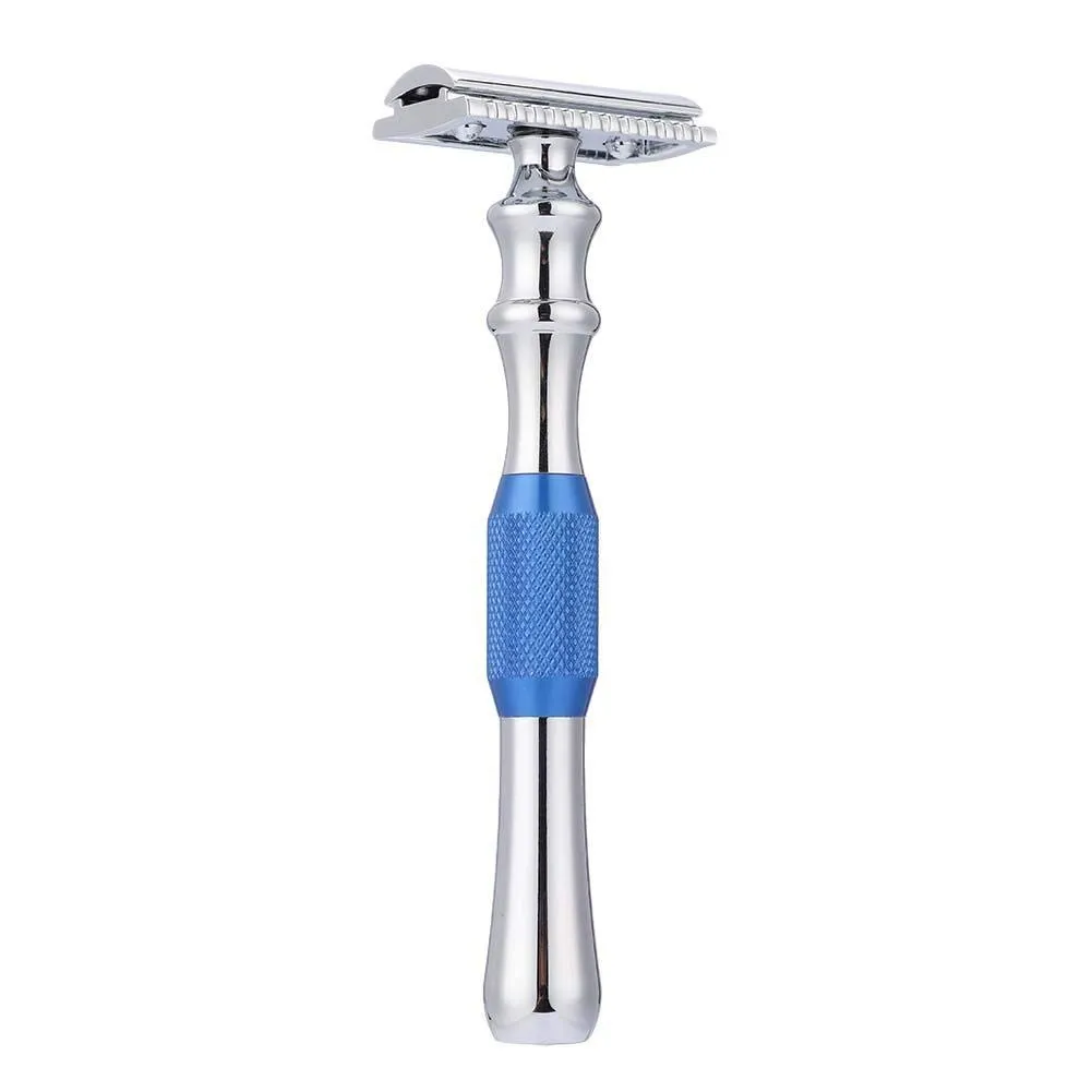 Uxsiya Classic Razor Rasiermesser Metall zweischneidig