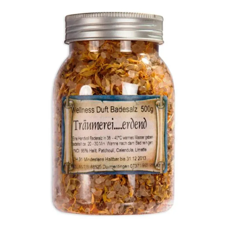 Atlantis Duft und Wellness TRÄUMEREI Badesalz Patchouli Limette
